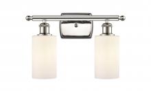 Innovations Lighting 516-2W-PN-G801 - Clymer - 2 Light - 14 inch - Polished Nickel - Bath Vanity Light