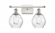 Innovations Lighting 516-2W-WPC-G362 - Waverly - 2 Light - 16 inch - White Polished Chrome - Bath Vanity Light