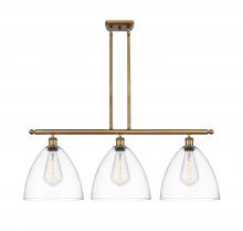 Innovations Lighting 516-3I-BB-GBD-122 - Bristol - 3 Light - 39 inch - Brushed Brass - Cord hung - Island Light