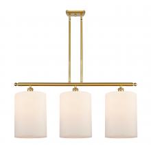 Innovations Lighting 516-3I-SG-G111-L - Cobbleskill - 3 Light - 36 inch - Satin Gold - Stem hung - Island Light