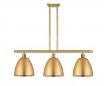 Innovations Lighting 516-3I-SG-MBD-9-SG - Bristol - 3 Light - 36 inch - Satin Gold - Cord hung - Island Light