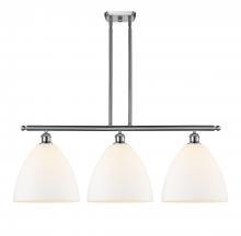 Innovations Lighting 516-3I-SN-GBD-121 - Bristol - 3 Light - 39 inch - Brushed Satin Nickel - Stem hung - Island Light