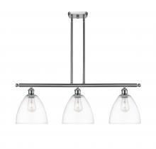 Innovations Lighting 516-3I-SN-GBD-92 - Bristol - 3 Light - 36 inch - Brushed Satin Nickel - Stem hung - Island Light