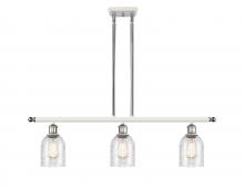 Innovations Lighting 516-3I-WPC-G259 - Caledonia - 3 Light - 36 inch - White Polished Chrome - Stem hung - Island Light