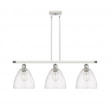 Innovations Lighting 516-3I-WPC-GBD-94 - Bristol - 3 Light - 36 inch - White Polished Chrome - Stem hung - Island Light