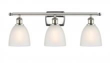 Innovations Lighting 516-3W-PN-G381 - Castile - 3 Light - 26 inch - Polished Nickel - Bath Vanity Light