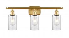 Innovations Lighting 516-3W-SG-G804 - Clymer - 3 Light - 24 inch - Satin Gold - Bath Vanity Light