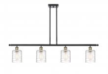 Innovations Lighting 516-4I-BAB-G1113 - Cobbleskill - 4 Light - 48 inch - Black Antique Brass - Stem hung - Island Light