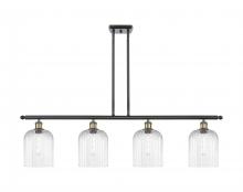 Innovations Lighting 516-4I-BAB-G559-8CL - Bridal Veil - 4 Light - 48 inch - Black Antique Brass - Stem hung - Island Light