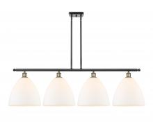 Innovations Lighting 516-4I-BAB-GBD-121 - Bristol - 4 Light - 50 inch - Black Antique Brass - Stem hung - Island Light