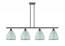 Innovations Lighting 516-4I-OB-MBD-9-SF - Plymouth - 4 Light - 48 inch - Oil Rubbed Bronze - Stem hung - Island Light