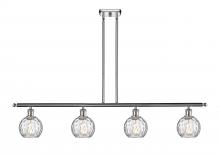 Innovations Lighting 516-4I-PC-G1215-6 - Athens Water Glass - 4 Light - 48 inch - Polished Chrome - Cord hung - Island Light