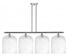 Innovations Lighting 516-4I-PC-G559-12CL - Bridal Veil - 4 Light - 48 inch - Polished Chrome - Stem hung - Island Light