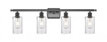 Innovations Lighting 516-4W-BK-G804 - Clymer - 4 Light - 34 inch - Matte Black - Bath Vanity Light