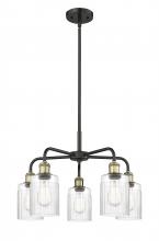 Innovations Lighting 516-5CR-BAB-G342 - Hadley - 5 Light - 23 inch - Black Antique Brass - Chandelier