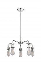 Innovations Lighting 516-5CR-PC - Ballston - 5 Light - 18 inch - Polished Chrome - Chandelier