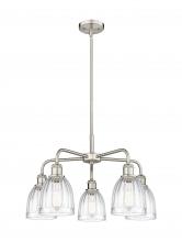 Innovations Lighting 516-5CR-SN-G442 - Brookfield - 5 Light - 24 inch - Satin Nickel - Chandelier