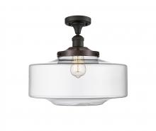 Innovations Lighting 517-1CH-OB-G692-16 - Bridgeton - 1 Light - 12 inch - Oil Rubbed Bronze - Semi-Flush Mount