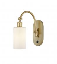 Innovations Lighting 518-1W-SG-G801 - Clymer - 1 Light - 4 inch - Satin Gold - Sconce