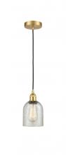 Innovations Lighting 616-1P-SG-G259 - Caledonia - 1 Light - 5 inch - Satin Gold - Cord hung - Mini Pendant