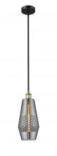 Innovations Lighting 616-1S-BAB-G683-7 - Windham - 1 Light - 7 inch - Black Antique Brass - Cord hung - Mini Pendant