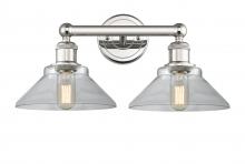 Innovations Lighting 616-2W-PN-G132 - Orwell - 2 Light - 17 inch - Polished Nickel - Bath Vanity Light