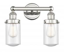 Innovations Lighting 616-2W-PN-G314 - Dover - 2 Light - 14 inch - Polished Nickel - Bath Vanity Light