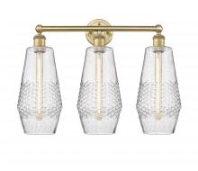 Innovations Lighting 616-3W-BB-G684-7 - Windham - 3 Light - 25 inch - Brushed Brass - Bath Vanity Light