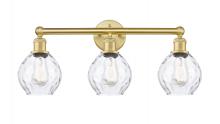 Innovations Lighting 616-3W-SG-G362 - Waverly - 3 Light - 24 inch - Satin Gold - Bath Vanity Light