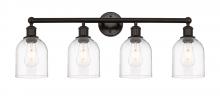 Innovations Lighting 616-4W-OB-G558-6CL - Bella - 4 Light - 33 inch - Oil Rubbed Bronze - Bath Vanity Light