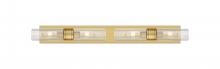 Innovations Lighting 617S-4W-BB-G617-8SCL - Boreas - 4 Light - 39 inch - Brushed Brass - Bath Vanity Light