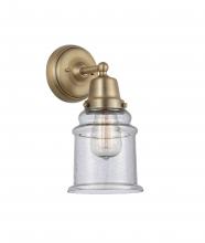 Innovations Lighting 623-1W-BB-G184 - Canton - 1 Light - 6 inch - Brushed Brass - Sconce