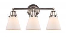 Innovations Lighting 623-3W-SN-G61 - Cone - 3 Light - 22 inch - Brushed Satin Nickel - Bath Vanity Light