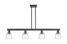 Innovations Lighting 716-4I-BK-G442 - Brookfield - 4 Light - 49 inch - Matte Black - Stem hung - Island Light
