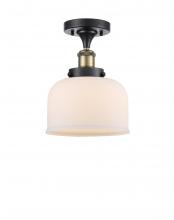 Innovations Lighting 916-1C-BAB-G71 - Bell - 1 Light - 8 inch - Black Antique Brass - Semi-Flush Mount