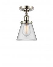 Innovations Lighting 916-1C-PN-G62 - Cone - 1 Light - 6 inch - Polished Nickel - Semi-Flush Mount