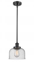 Innovations Lighting 916-1S-BK-G74 - Bell - 1 Light - 8 inch - Matte Black - Mini Pendant