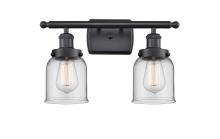 Innovations Lighting 916-2W-BK-G52 - Bell - 2 Light - 16 inch - Matte Black - Bath Vanity Light