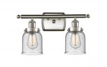 Innovations Lighting 916-2W-SN-G54 - Bell - 2 Light - 16 inch - Brushed Satin Nickel - Bath Vanity Light