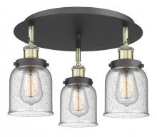 Innovations Lighting 916-3C-BAB-G54 - Cone - 3 Light - 17 inch - Black Antique Brass - Semi-Flush Mount