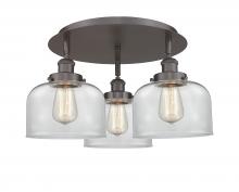 Innovations Lighting 916-3C-OB-G72 - Cone - 3 Light - 20 inch - Oil Rubbed Bronze - Semi-Flush Mount