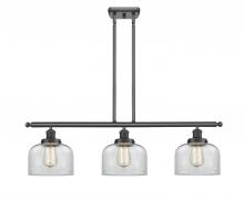 Innovations Lighting 916-3I-BK-G72 - Bell - 3 Light - 36 inch - Matte Black - Stem Hung - Island Light