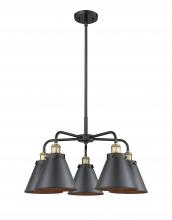 Innovations Lighting 916-5CR-BAB-M13-BK - Appalachian - 5 Light - 27 inch - Black Antique Brass - Chandelier