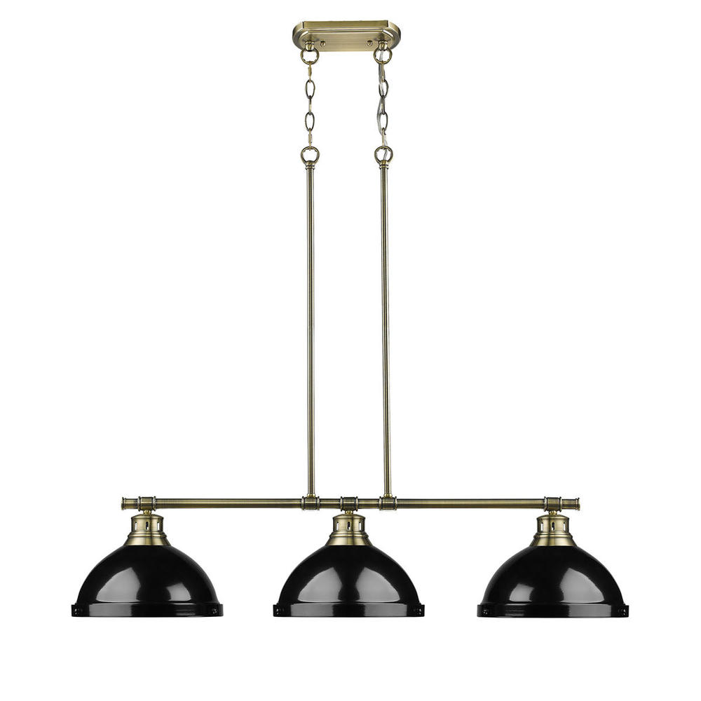 3 Light Linear Pendant