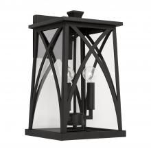 Capital 946531BK - 3 Light Outdoor Wall Lantern