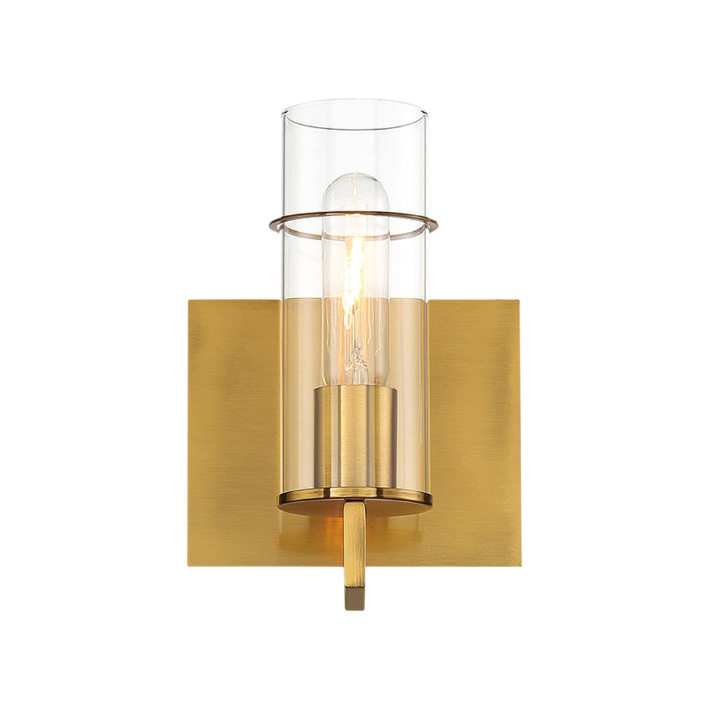 Pista, Wall Sconce, 1LT , Gold