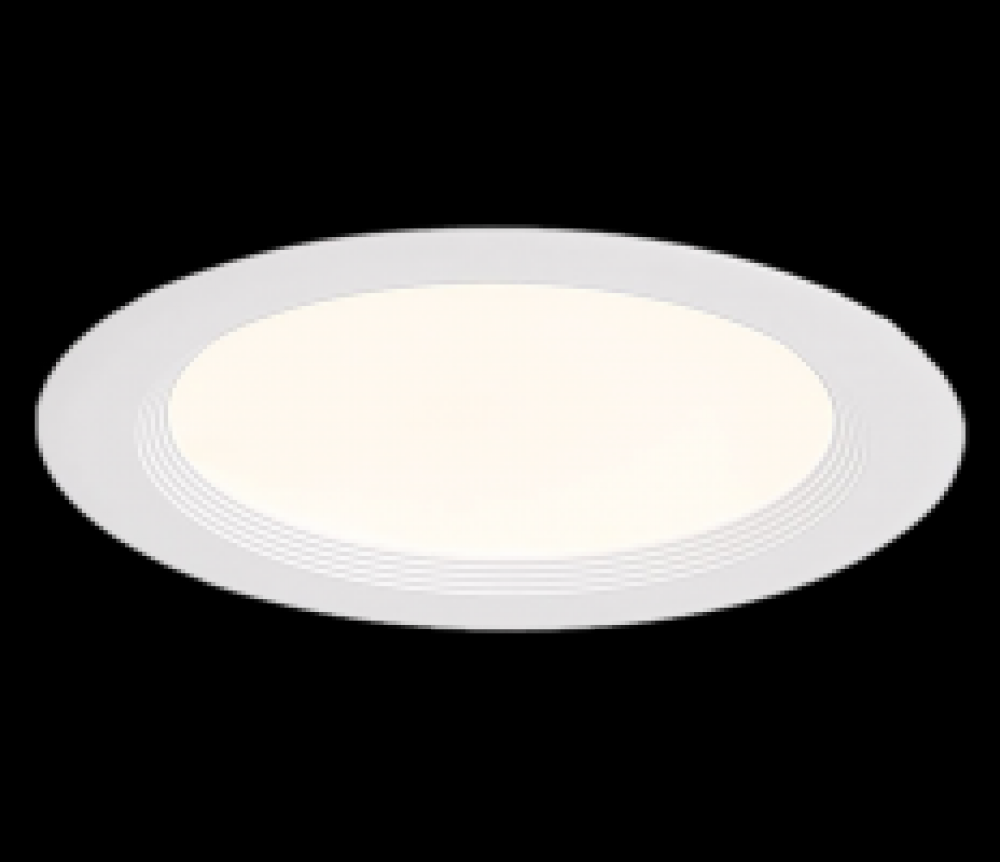 6&#34; Inch Slim Round Regressed Downlight in White