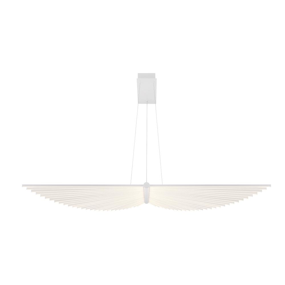 Seraph 1 Light 59&#34; Chandelier in White