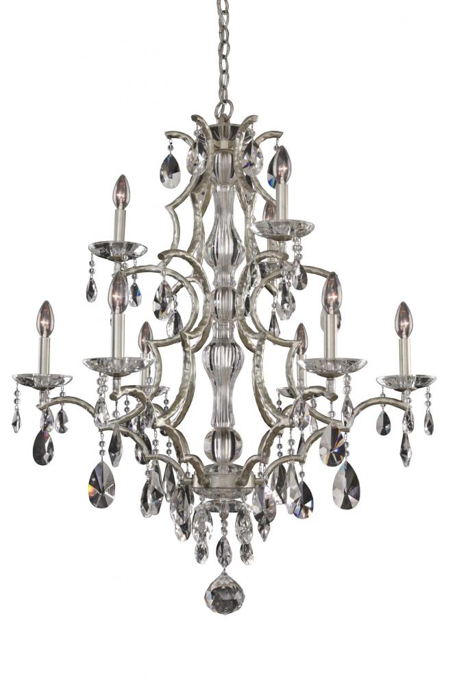 Shorecrest (6+3) Light 2 Tier Chandelier