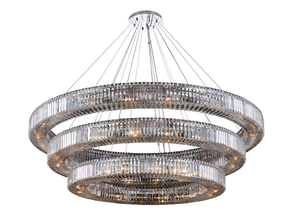 Rondelle 3 Tier Pendant (47&#34; + 60&#34; + 72&#34;)